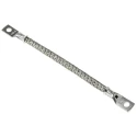 RS PRO Braided Wire, 10.05 mm² Cross Section Area, M6 Stud Size, 24 x 20 x 0.2 mm, 150 mm Length, Tin Copper Wire 489-208