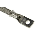 RS PRO Braided Wire, 10.05 mm² Cross Section Area, M6 Stud Size, 24 x 20 x 0.2 mm, 150 mm Length, Tin Copper Wire 489-208