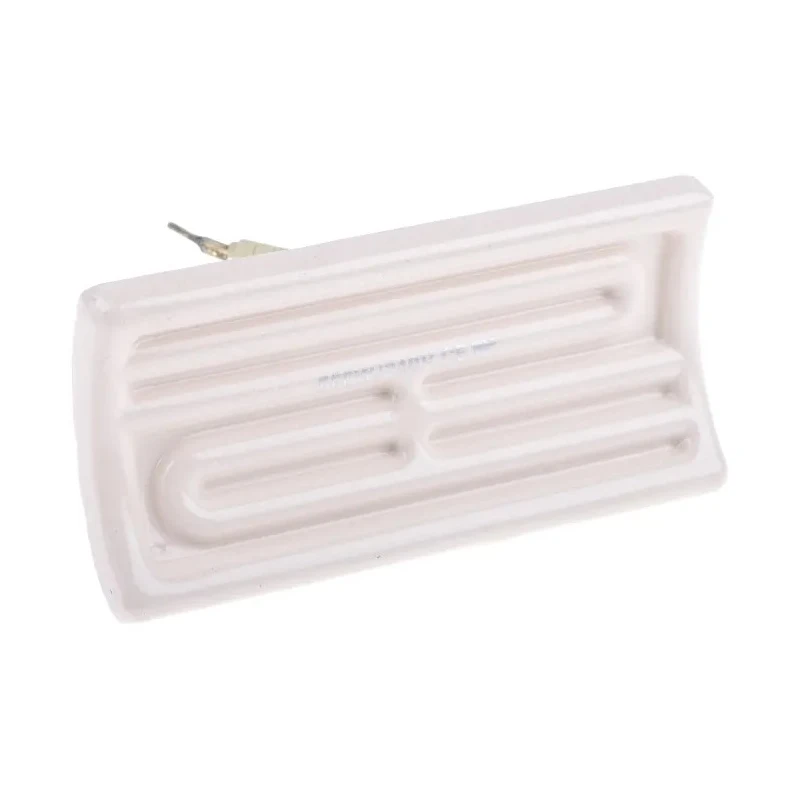 RS PRO Ceramic Heating Element 500 W 230V AC Glazed Curved 122mm x 60mm 198-8529
