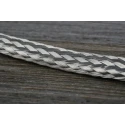 RS PRO Braided Wire 10.05 mm² CSA M6 Stud Size 24 x 20 x 0.2 mm 150 mm Tin Copper Wire BS4109 BS EN 13602:2002 489-210