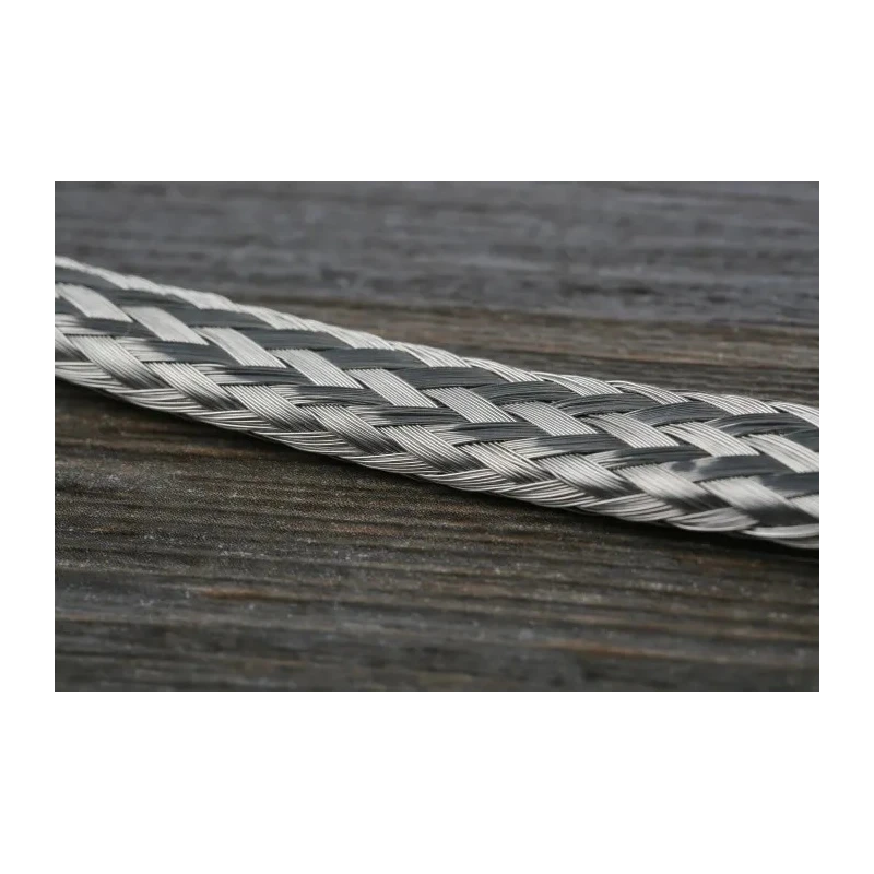 RS PRO Braided Wire 10.05 mm² CSA M6 Stud Size 24 x 20 x 0.2 mm 150 mm Tin Copper Wire BS4109 BS EN 13602:2002 489-210
