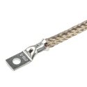 RS PRO Braided Wire Tin Copper, 10.05 mm² CSA, M5 Stud Size, 16 x 20 x 0.2 mm, 0.2 m Length 489-214