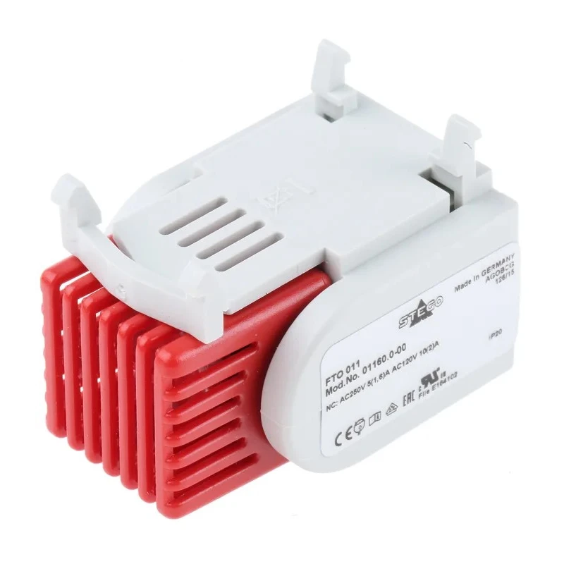 STEGO NC Enclosure Thermostat, Tamperproof, 120V AC, 250V AC, 0 to 60 °C, -45 to 70 °C Operating Temperature Range 01160.0-00