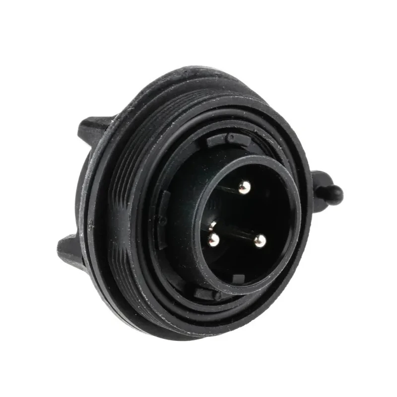 Bulgin Circular Connector, 3 Contacts, Panel Mount, Standard Buccaneer Series, Plug Male, IP68/IP69K, 12A, 250V PX0730/P