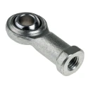 RS PRO Steel Rod End M8 x 1.25 Female Thread, 8mm Bore, 47mm Width 198-8967