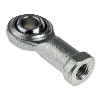 RS PRO Steel Rod End M8 x 1.25 Female Thread, 8mm Bore, 47mm Width 198-8967