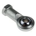 RS PRO Steel Rod End M8 x 1.25 Female Thread, 8mm Bore, 47mm Width 198-8967