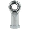 RS PRO M20 x 1.5 Female Steel Rod End, 20mm Bore, Metric Thread, Galvanised Zinc Coating 198-9033
