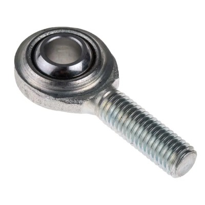 RS PRO Steel Rod End Bearing M10 x 1.5 Male Thread Metric, 10mm Bore, 61mm Overall Width 198-9099