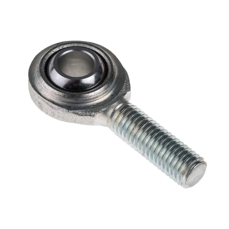 RS PRO Steel Rod End Bearing M10 x 1.5 Male Thread Metric, 10mm Bore, 61mm Overall Width 198-9099