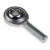 RS PRO Steel Rod End Bearing M10 x 1.5 Male Thread Metric, 10mm Bore, 61mm Overall Width 198-9099