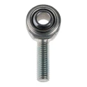 RS PRO Steel Rod End Bearing M10 x 1.5 Male Thread Metric, 10mm Bore, 61mm Overall Width 198-9099