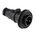 Bulgin Circular Connector 2 Contacts In-Line Plug Male IP68 Standard Buccaneer Series PX0737/P