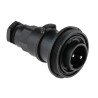 Bulgin Circular Connector 2 Contacts In-Line Plug Male IP68 Standard Buccaneer Series PX0737/P
