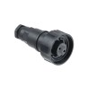 Bulgin Circular Connector Standard 2 Contacts Cable Socket Female Polymer Housing IP69K IP68 12A 250V PX0736/S