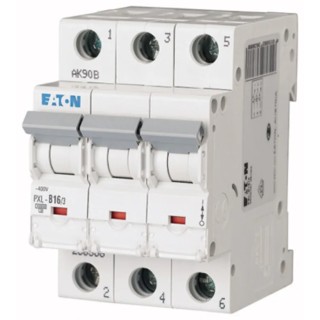 Siemens xPole PXL Miniature Circuit Breaker, 3-Pole, 16A, Type D Tripping Characteristic, 400V AC, 48V DC 236465 PXL-D16/3