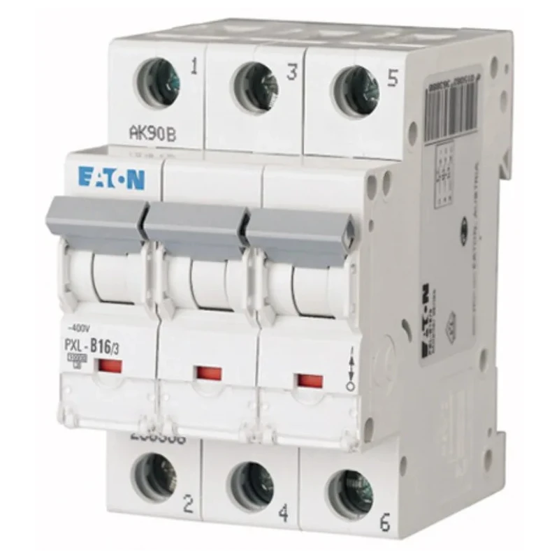 Siemens xPole PXL Miniature Circuit Breaker, 3-Pole, 16A, Type D Tripping Characteristic, 400V AC, 48V DC 236465 PXL-D16/3