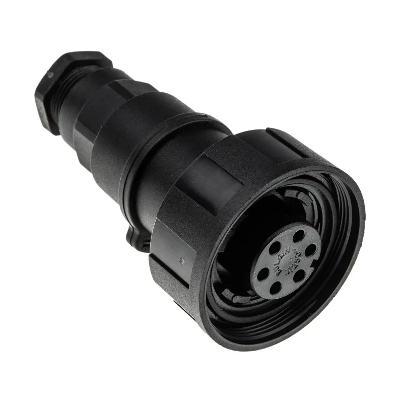 Bulgin Circular Connector, 6 Contacts, Cable Mount, Socket Female, IP68 Rated, Polymer Housing, 250V 5A Standard PX0739/S/07