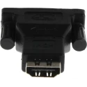 RS PRO Audio Female HDMI Straight DVI AV Adapter 300V 500mA Compact Design 489-472