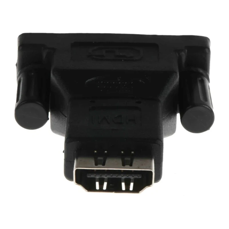 RS PRO Audio Female HDMI Straight DVI AV Adapter 300V 500mA Compact Design 489-472