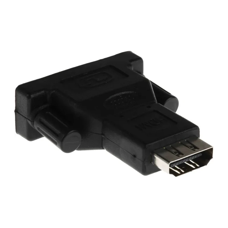 RS PRO Audio Female HDMI Straight DVI AV Adapter 300V 500mA Compact Design 489-472