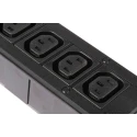 Bulgin 10A 250V AC 5 Gang Socket Bar 2m Cable IEC C13 Fused PXD301/050/01/1