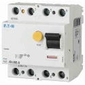 Eaton Residual Current Circuit Breaker 80A, 3+N-Pole, 30 mA Sensitivity, Type A, 500 A Breaking 102877 PXF-80/4/003-A