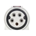 MENNEKES Wall Mount 5-Pole Socket Rated at 32A 400V IP44 Red IP44
