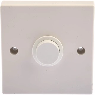 CP Electronics White 2 Way Timer Switch 1 Gang KH1 240V 10A Surface Mounted with Illumination 490-194