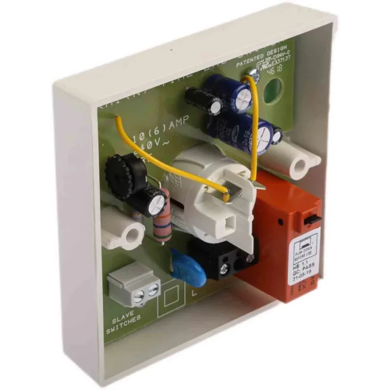 CP Electronics White 2 Way Timer Switch 1 Gang KH1 240V 10A Surface Mounted with Illumination 490-194