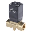 RS PRO 2 Port NC Brass Body Solenoid Valve, 24V DC, 10mm Orifice, 10 Bar Max Pressure 8253200.8001.02400