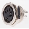 RS PRO 5 Pole Straight Standard DIN Socket 4A 100V AC Screw Panel Mount Female 490-844