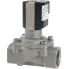 Buschjost 2 Port Solenoid Valve NC G3/8 Threaded, 24V, 10mm Orifice, 316 Stainless Steel Body 8259100.9151.02400