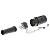 RS PRO 7 Pole Straight Standard DIN Plug, 4A, 100V AC, Push Lock, Cable Male 490-927
