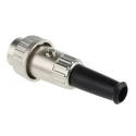 RS PRO 8 Pole Straight Standard DIN Plug, 1A, 100V AC, Bayonet Cable Mount 490-951