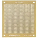 Sunhayato Matrix Board FR2 Synthetic Resin Bonded Paper 1.6mm Thickness 1 mm Holes 95mm x 72mm ICB-93S