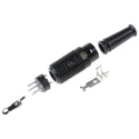RS PRO 4 Pole Straight Standard DIN Plug, 4A Current, 100V AC, Push Lock Cable Male Connector 490-989