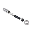 RS PRO 5 Pole Straight Standard DIN Plug 4A 100V AC Bayonet Cable Male 491-021