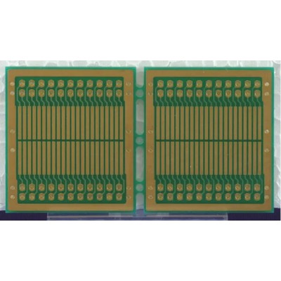 Sunhayato 44 Way 2 Extender Board Converter Board 1.27 mm to 2.54 mm Pitch FR4 Epoxy Glass Fabric Laminate SSP-121