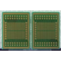 Sunhayato 40 Way 2 Extender Board Converter Board 42.545 mm Length, 64.23 mm Width, FR4 SSP-102