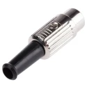 RS PRO 8 Pole Straight Standard DIN Plug 8 Contacts 4A Current 100V AC Voltage Cable Mount Male Screw Connector 491-061