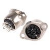 RS PRO 8 Pole Straight Standard DIN Socket, Push Lock, Chassis Mount Female, 4A, 100V ac 491-106