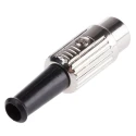 RS PRO 7 Pole Straight Standard DIN Plug, 4A Current, 100V AC Voltage, Cable Mount Male Connector 491-065