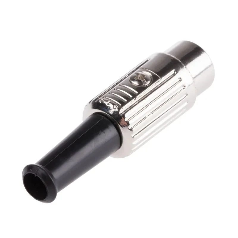RS PRO 7 Pole Straight Standard DIN Plug, 4A Current, 100V AC Voltage, Cable Mount Male Connector 491-065