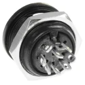 RS PRO 8 Pole Straight Standard DIN Socket, Female Connector, Panel Mount, 4A, 100V AC 491-140