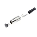 RS PRO 5 Pole Straight Standard DIN Plug, 4A, 100V AC, Push Lock Cable Male 491-144