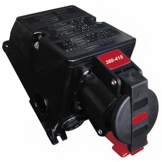 Emerson Appleton Surface Mount Industrial Power Connector Rated At 16A IP66, Red, 3P+PE 