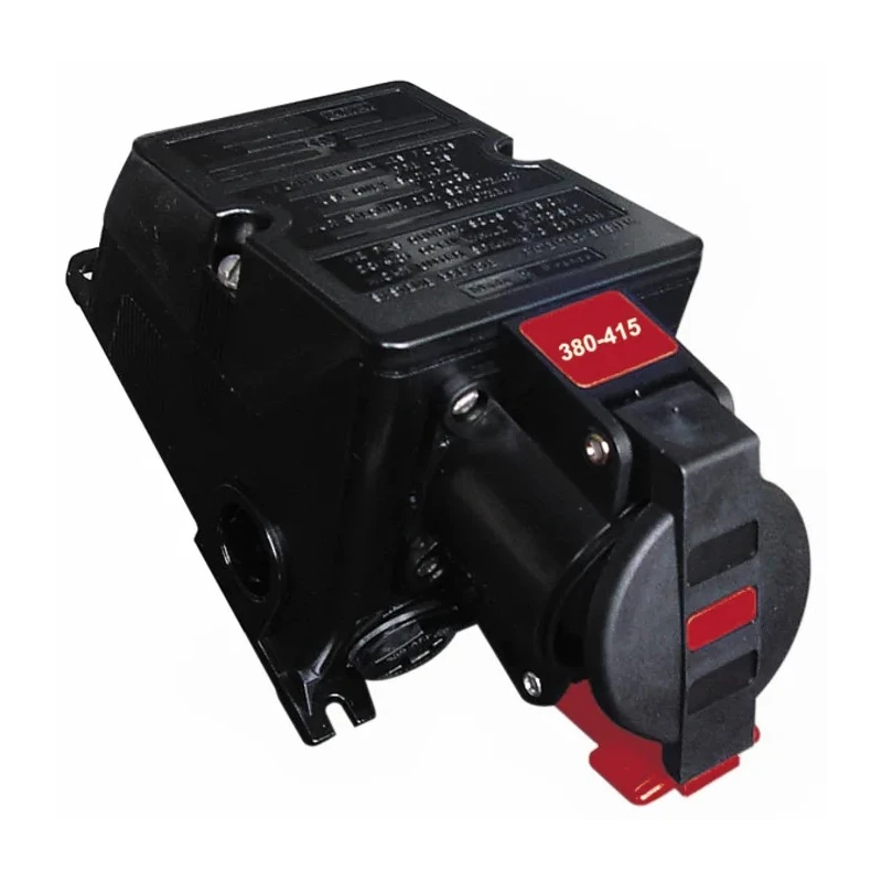 Emerson Appleton Surface Mount Industrial Power Connector Rated At 16A IP66, Red, 3P+PE 