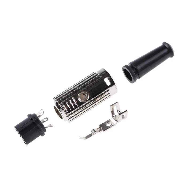 RS PRO 5 Pole Straight Standard DIN Socket, 4A Current, 100V AC Voltage, Push Lock Cable Female Connector 491-190