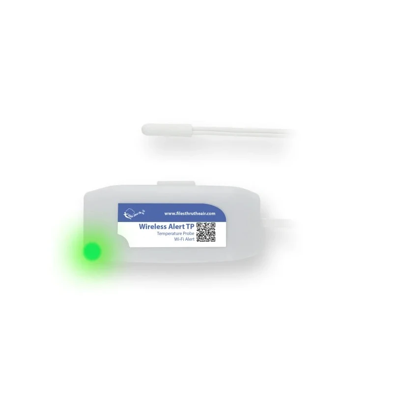 Lascar Wireless Alert TP Temperature Alert Data Logger WiFi, ±1°C Accuracy, IP67, Battery Powered WIRELESS ALERT-TP
